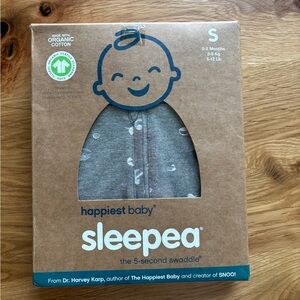 Happiest Baby Swaddle NWT Size S grey